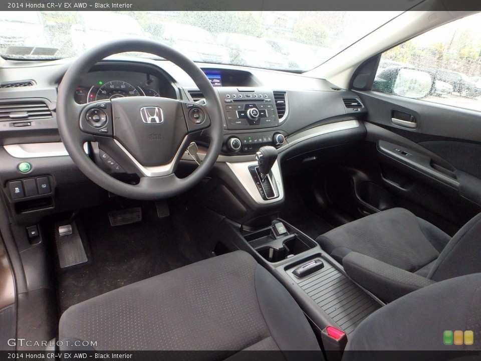 Black Interior Photo for the 2014 Honda CR-V EX AWD #120405716