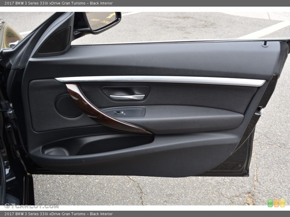 Black Interior Door Panel for the 2017 BMW 3 Series 330i xDrive Gran Turismo #120406415