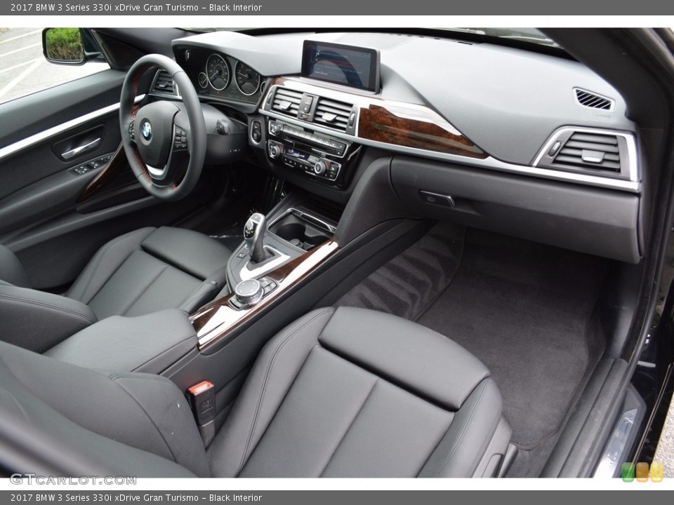 Black Interior Dashboard for the 2017 BMW 3 Series 330i xDrive Gran Turismo #120406439