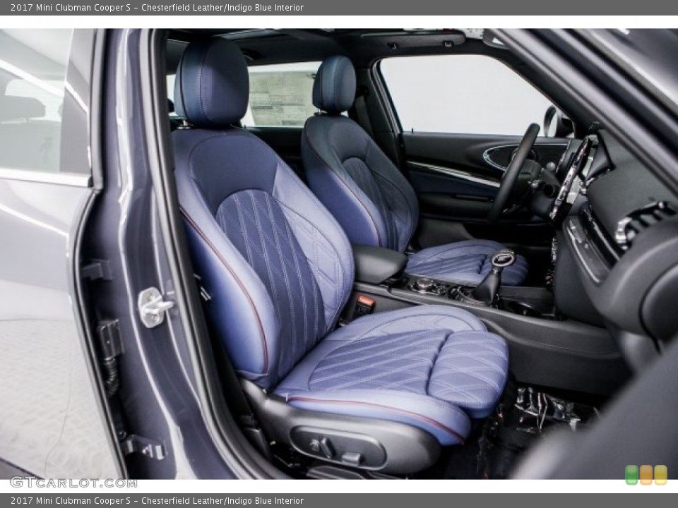 Chesterfield Leather/Indigo Blue Interior Photo for the 2017 Mini Clubman Cooper S #120408554