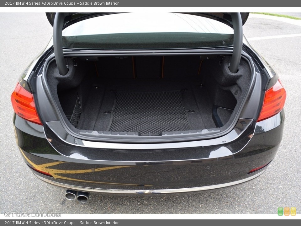 Saddle Brown Interior Trunk for the 2017 BMW 4 Series 430i xDrive Coupe #120408884