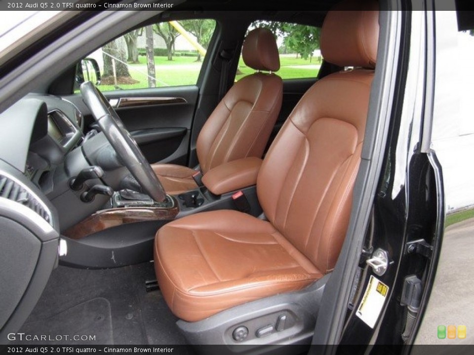 Cinnamon Brown Interior Photo for the 2012 Audi Q5 2.0 TFSI quattro #120409499