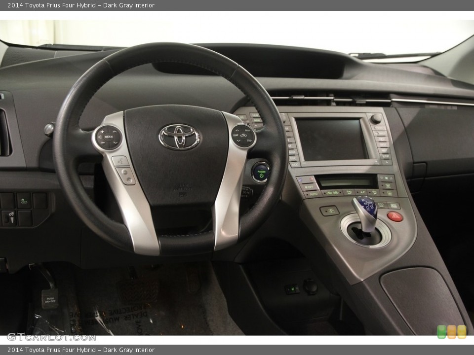 Dark Gray Interior Dashboard for the 2014 Toyota Prius Four Hybrid #120417314
