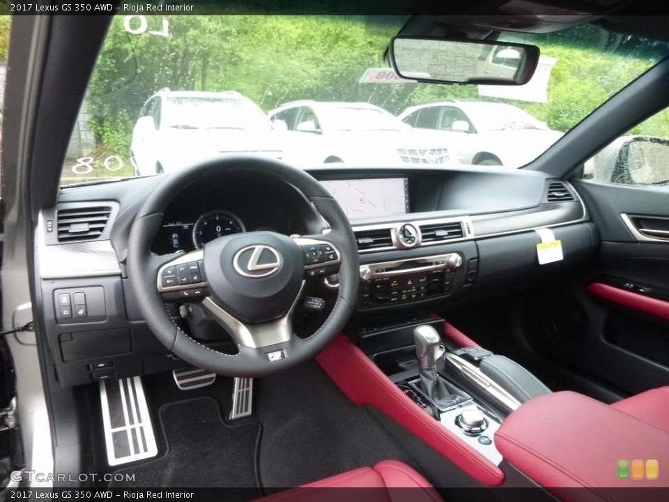 Rioja Red Interior Photo for the 2017 Lexus GS 350 AWD #120417371