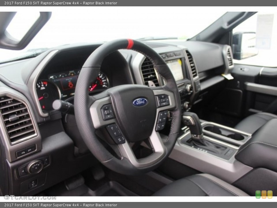 Raptor Black Interior Dashboard for the 2017 Ford F150 SVT Raptor SuperCrew 4x4 #120417734