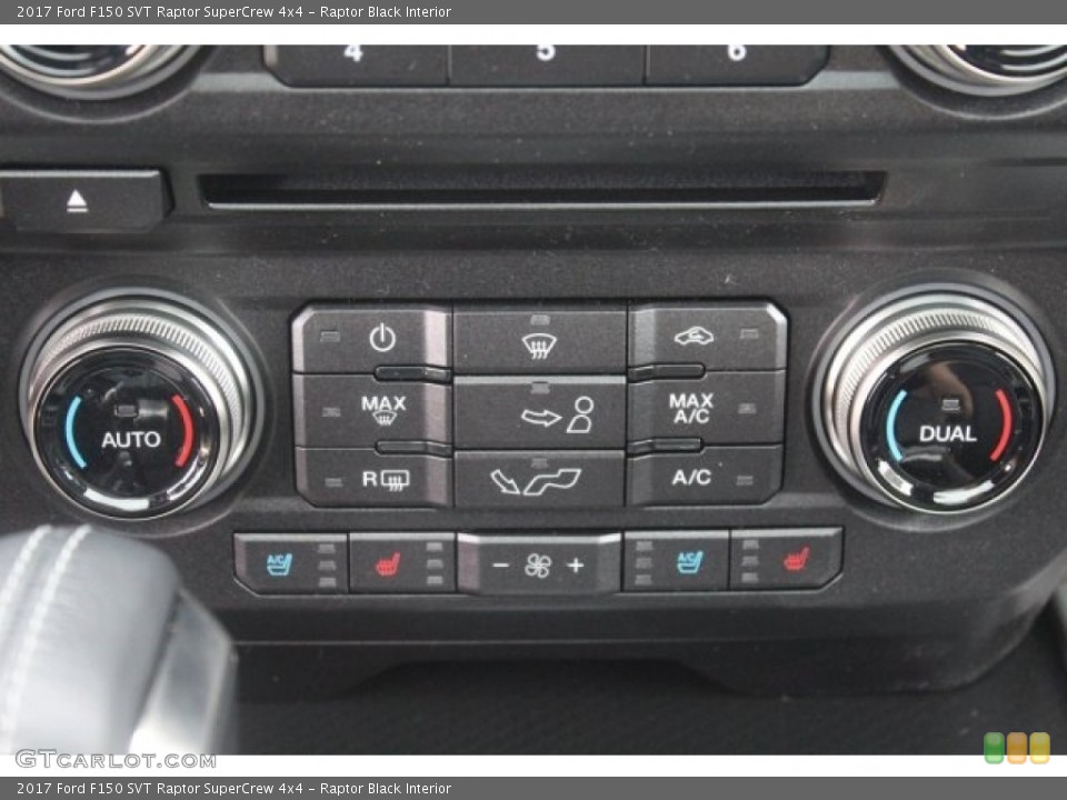 Raptor Black Interior Controls for the 2017 Ford F150 SVT Raptor SuperCrew 4x4 #120417867
