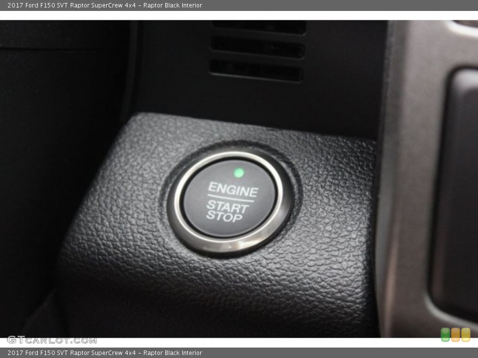 Raptor Black Interior Controls for the 2017 Ford F150 SVT Raptor SuperCrew 4x4 #120417905