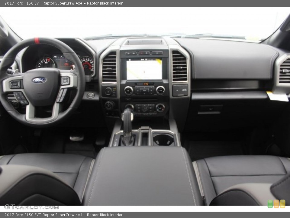 Raptor Black Interior Dashboard for the 2017 Ford F150 SVT Raptor SuperCrew 4x4 #120418043