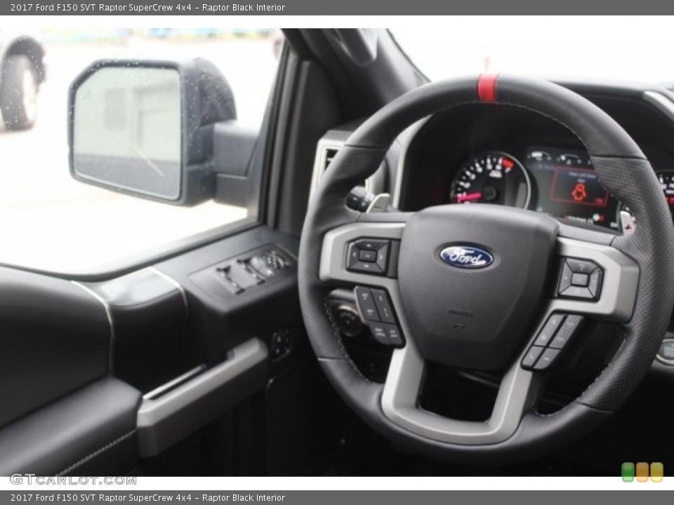 Raptor Black Interior Steering Wheel for the 2017 Ford F150 SVT Raptor SuperCrew 4x4 #120418064