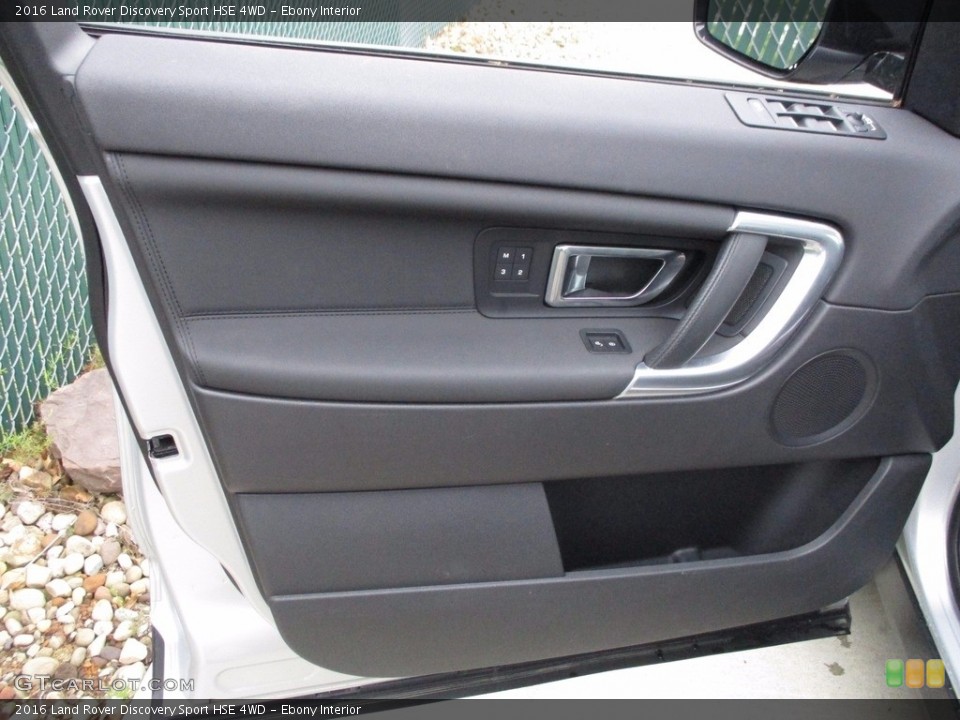 Ebony Interior Door Panel for the 2016 Land Rover Discovery Sport HSE 4WD #120426133