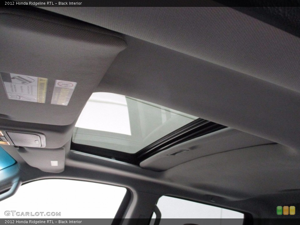 Black Interior Sunroof for the 2012 Honda Ridgeline RTL #120433210