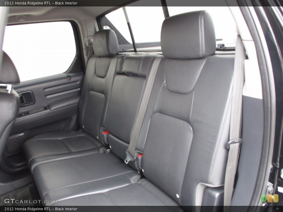 Black Interior Rear Seat for the 2012 Honda Ridgeline RTL #120433261