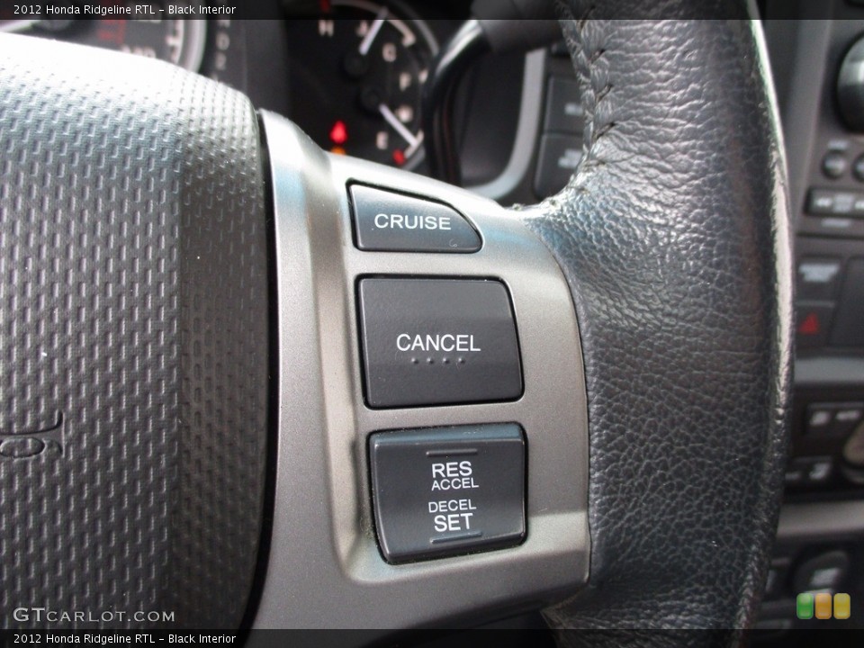 Black Interior Controls for the 2012 Honda Ridgeline RTL #120433387