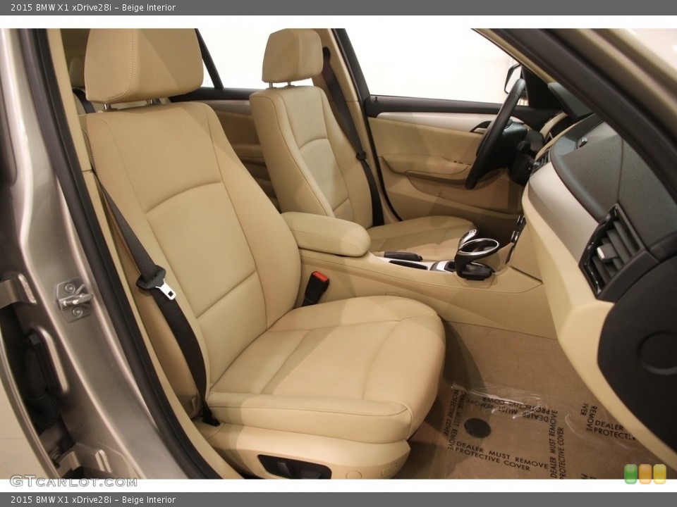 Beige Interior Front Seat for the 2015 BMW X1 xDrive28i #120433717