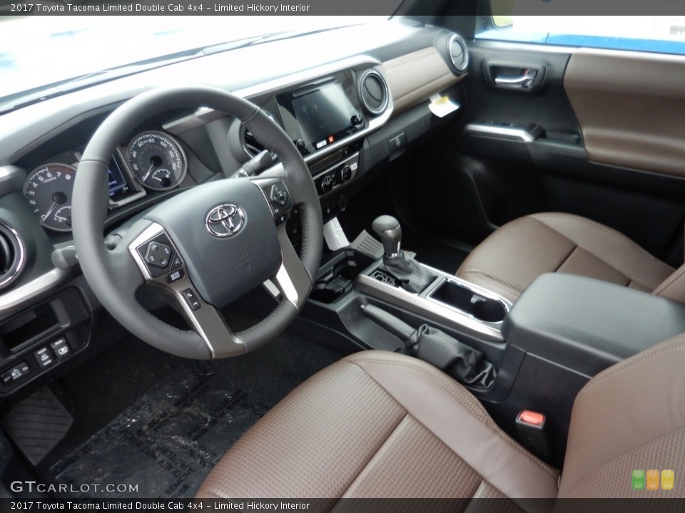 Limited Hickory Interior Photo for the 2017 Toyota Tacoma Limited Double Cab 4x4 #120438070