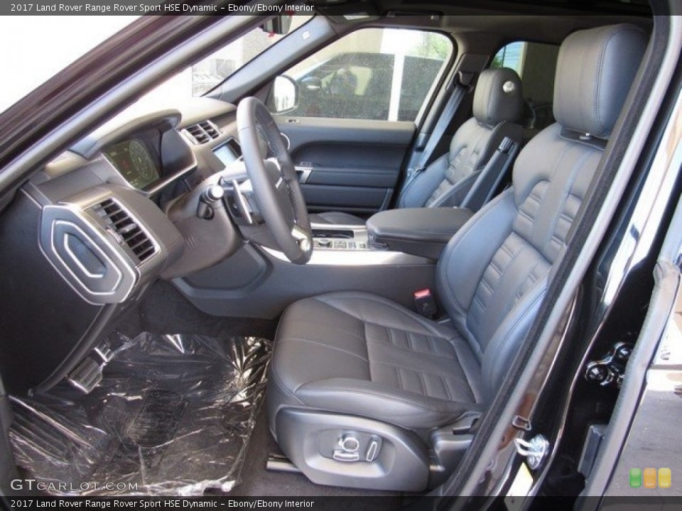 Ebony/Ebony Interior Photo for the 2017 Land Rover Range Rover Sport HSE Dynamic #120451655