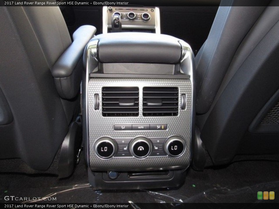 Ebony/Ebony Interior Controls for the 2017 Land Rover Range Rover Sport HSE Dynamic #120451898