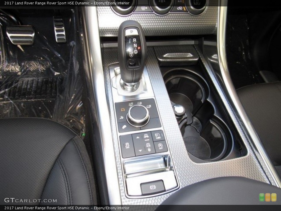 Ebony/Ebony Interior Controls for the 2017 Land Rover Range Rover Sport HSE Dynamic #120451976