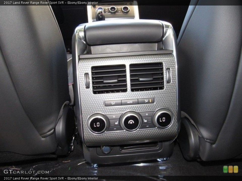 Ebony/Ebony Interior Controls for the 2017 Land Rover Range Rover Sport SVR #120453230