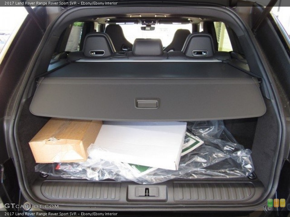 Ebony/Ebony Interior Trunk for the 2017 Land Rover Range Rover Sport SVR #120453257