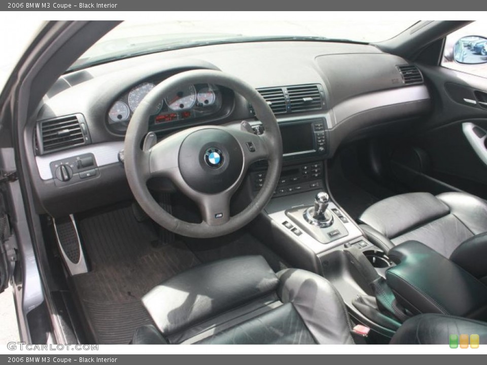 Black Interior Photo for the 2006 BMW M3 Coupe #120454469