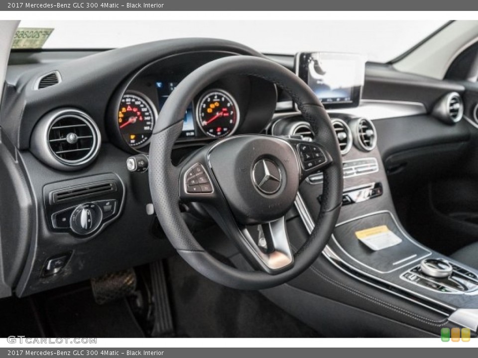 Black Interior Dashboard for the 2017 Mercedes-Benz GLC 300 4Matic #120454532