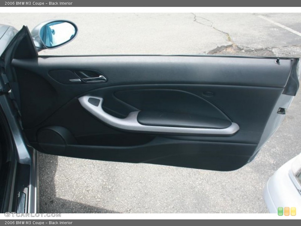 Black Interior Door Panel for the 2006 BMW M3 Coupe #120454904