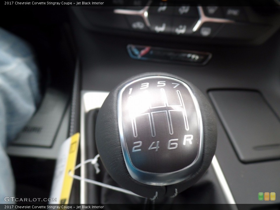 Jet Black Interior Transmission for the 2017 Chevrolet Corvette Stingray Coupe #120455189