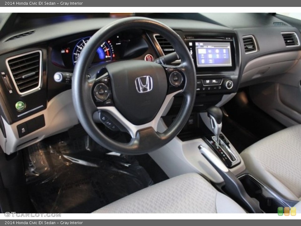 Gray Interior Photo for the 2014 Honda Civic EX Sedan #120463630