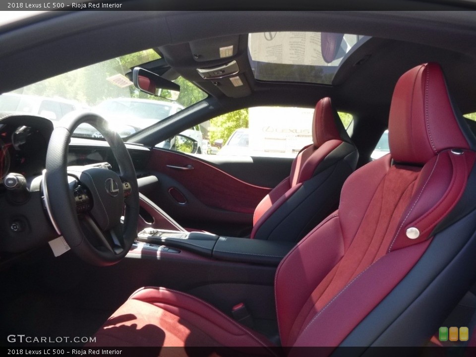 Rioja Red Interior Photo for the 2018 Lexus LC 500 #120483524
