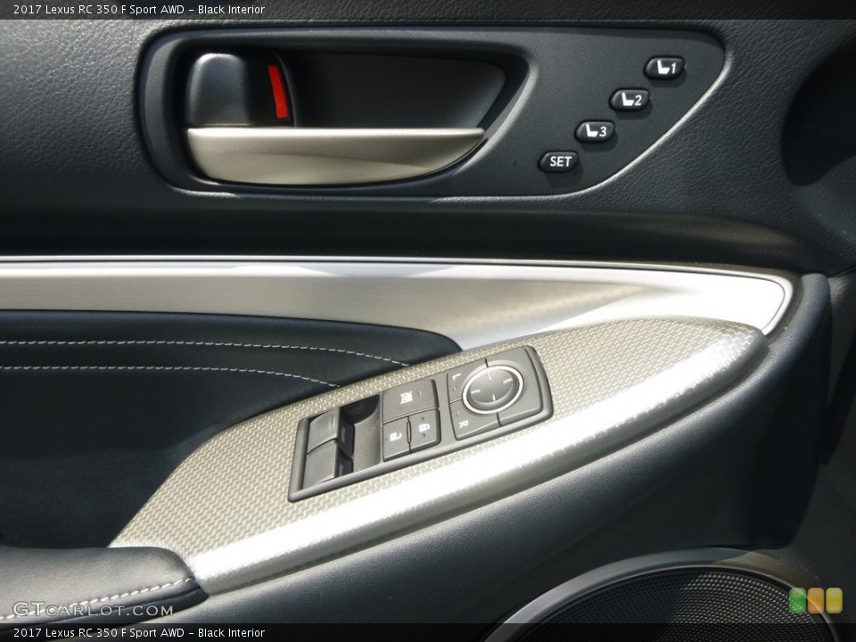 Black Interior Door Panel for the 2017 Lexus RC 350 F Sport AWD #120489384
