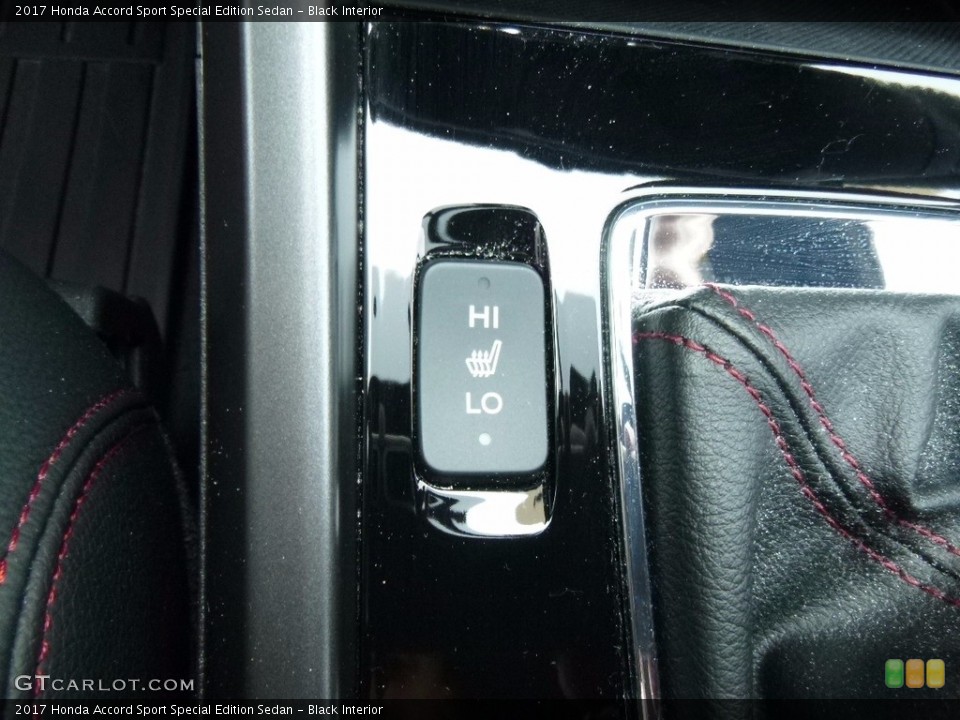 Black Interior Controls for the 2017 Honda Accord Sport Special Edition Sedan #120494115