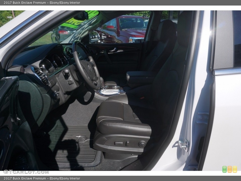 Ebony/Ebony Interior Photo for the 2017 Buick Enclave Premium #120503560