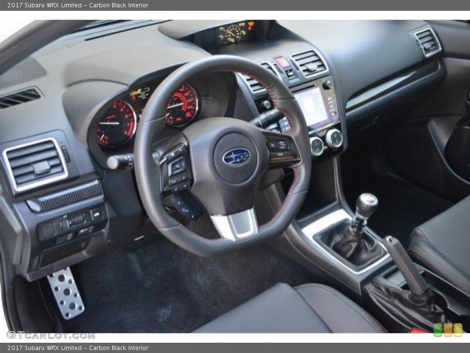 Carbon Black Interior Photo for the 2017 Subaru WRX Limited #120518312
