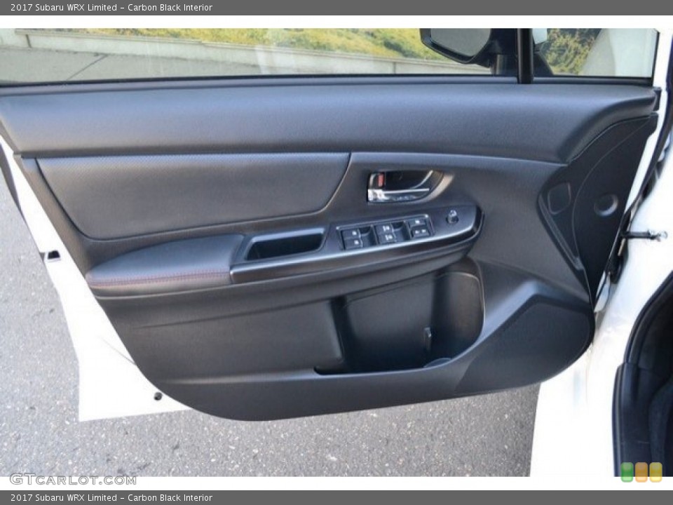 Carbon Black Interior Door Panel for the 2017 Subaru WRX Limited #120518600