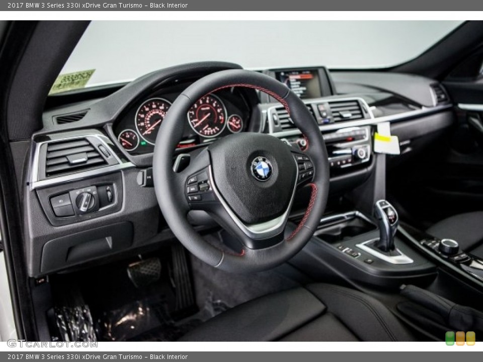 Black Interior Dashboard for the 2017 BMW 3 Series 330i xDrive Gran Turismo #120527363