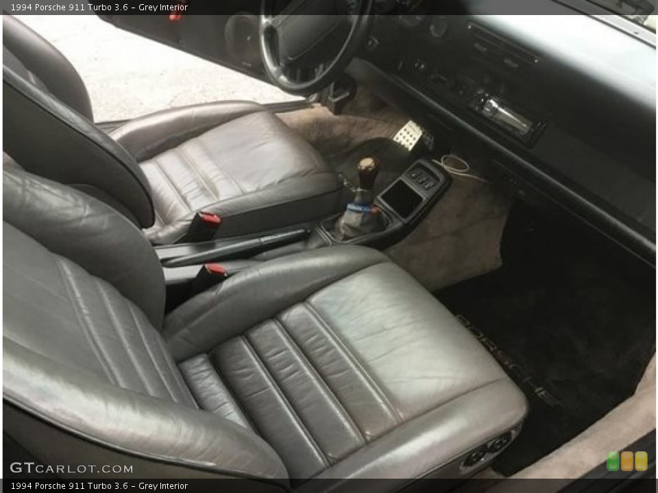 Grey Interior Transmission for the 1994 Porsche 911 Turbo 3.6 #120535227