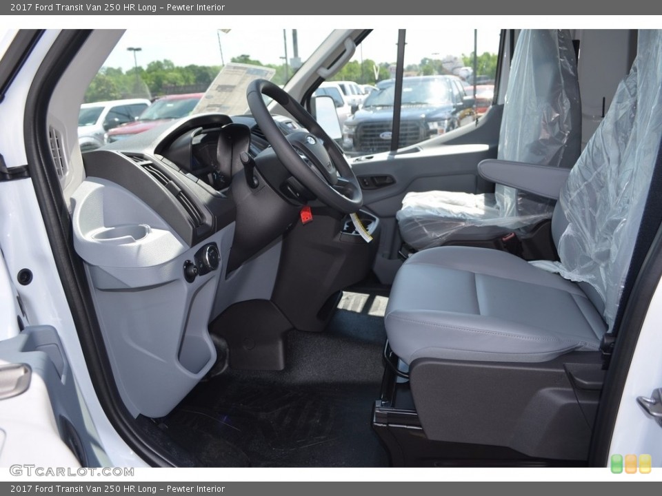 Pewter Interior Photo for the 2017 Ford Transit Van 250 HR Long #120538137