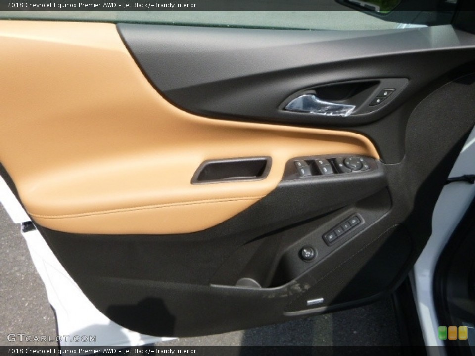 Jet Black/­Brandy Interior Door Panel for the 2018 Chevrolet Equinox Premier AWD #120547995