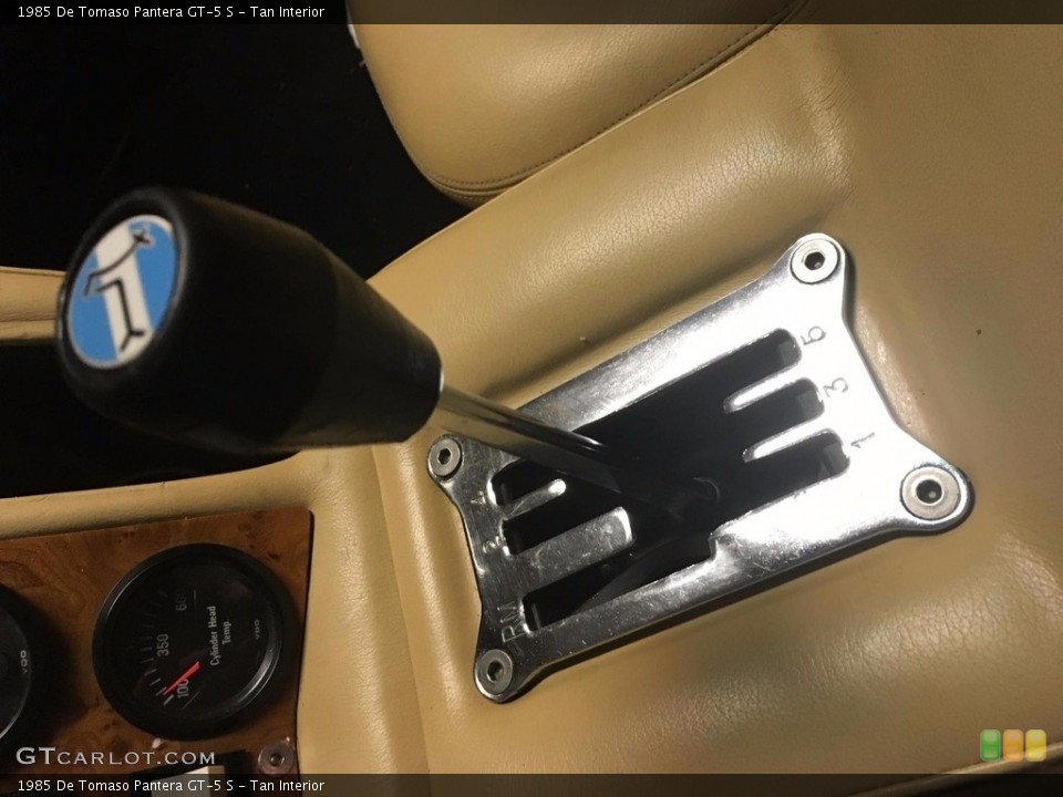 Tan Interior Transmission for the 1985 De Tomaso Pantera GT-5 S #120556923