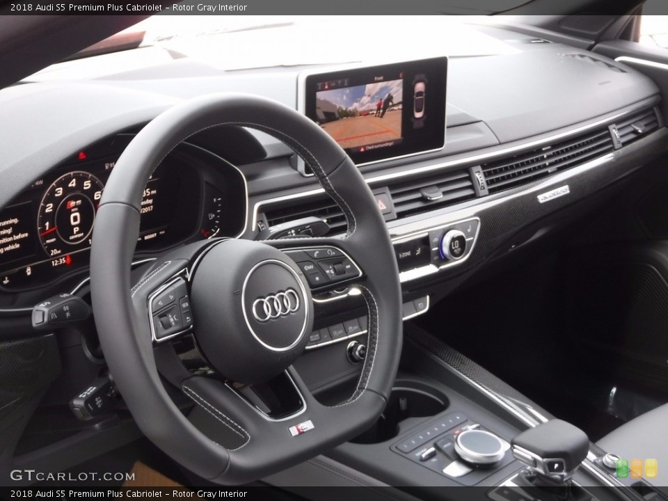 Rotor Gray Interior Dashboard for the 2018 Audi S5 Premium Plus Cabriolet #120557466