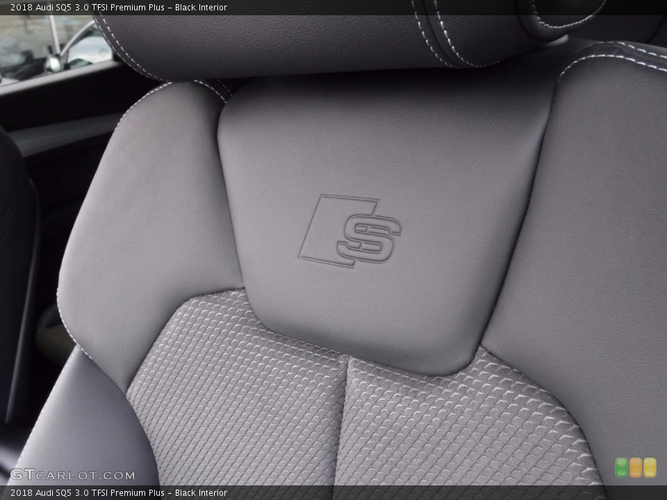 Black Interior Front Seat for the 2018 Audi SQ5 3.0 TFSI Premium Plus #120558081