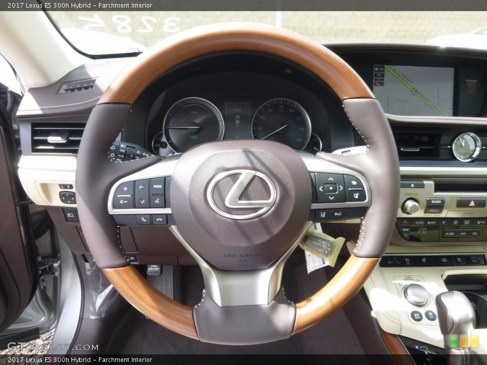 Parchment Interior Steering Wheel for the 2017 Lexus ES 300h Hybrid #120570004