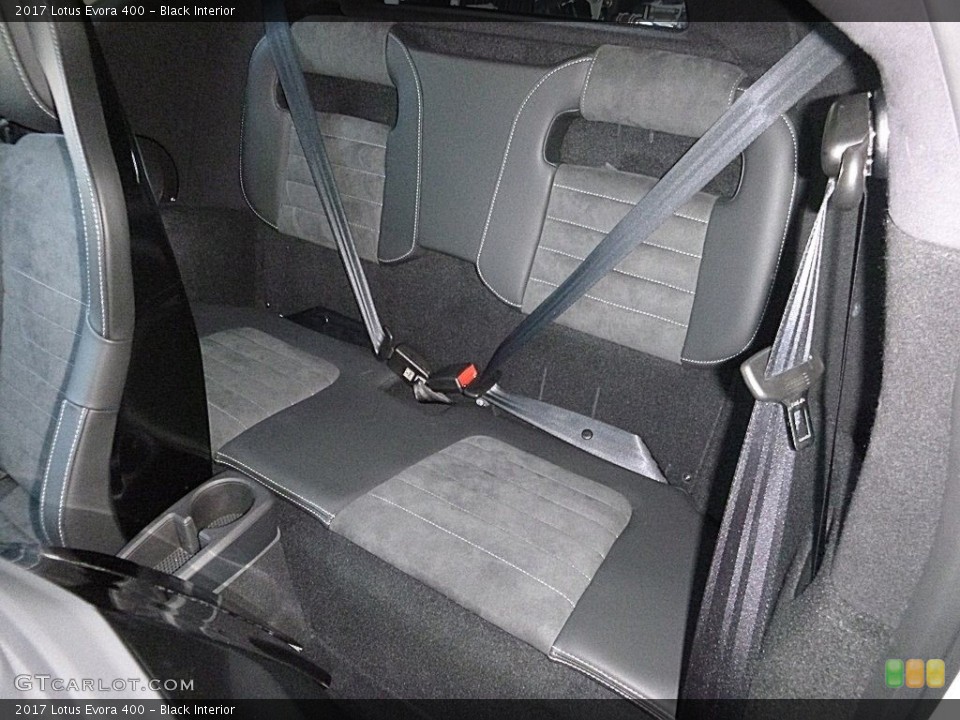 Black Interior Rear Seat for the 2017 Lotus Evora 400 #120576715