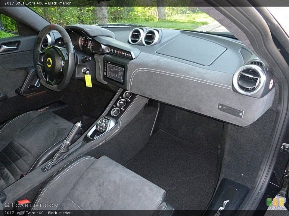 Black Interior Dashboard for the 2017 Lotus Evora 400 #120576754