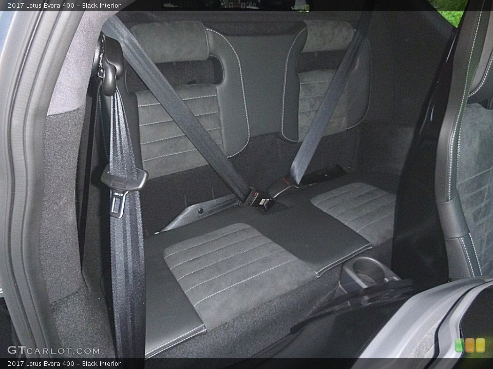 Black Interior Rear Seat for the 2017 Lotus Evora 400 #120576832