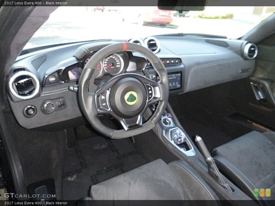 Black Interior Dashboard for the 2017 Lotus Evora 400 #120576853