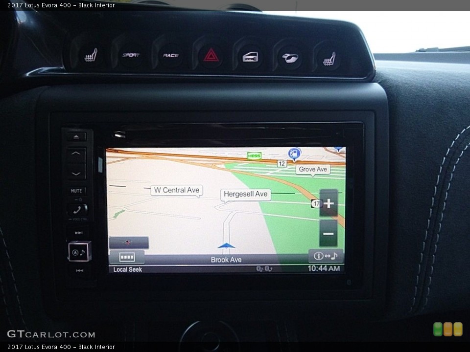 Black Interior Navigation for the 2017 Lotus Evora 400 #120576908