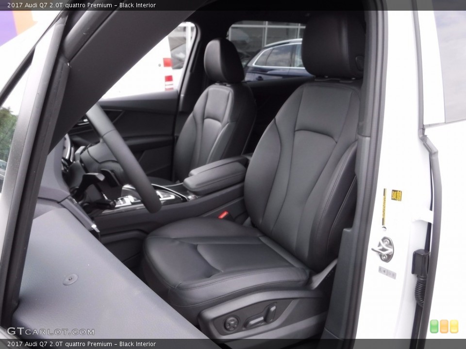 Black 2017 Audi Q7 Interiors
