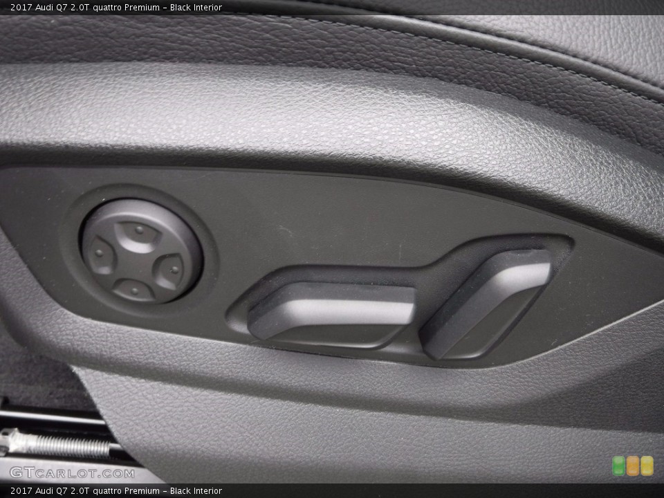 Black Interior Controls for the 2017 Audi Q7 2.0T quattro Premium #120582991